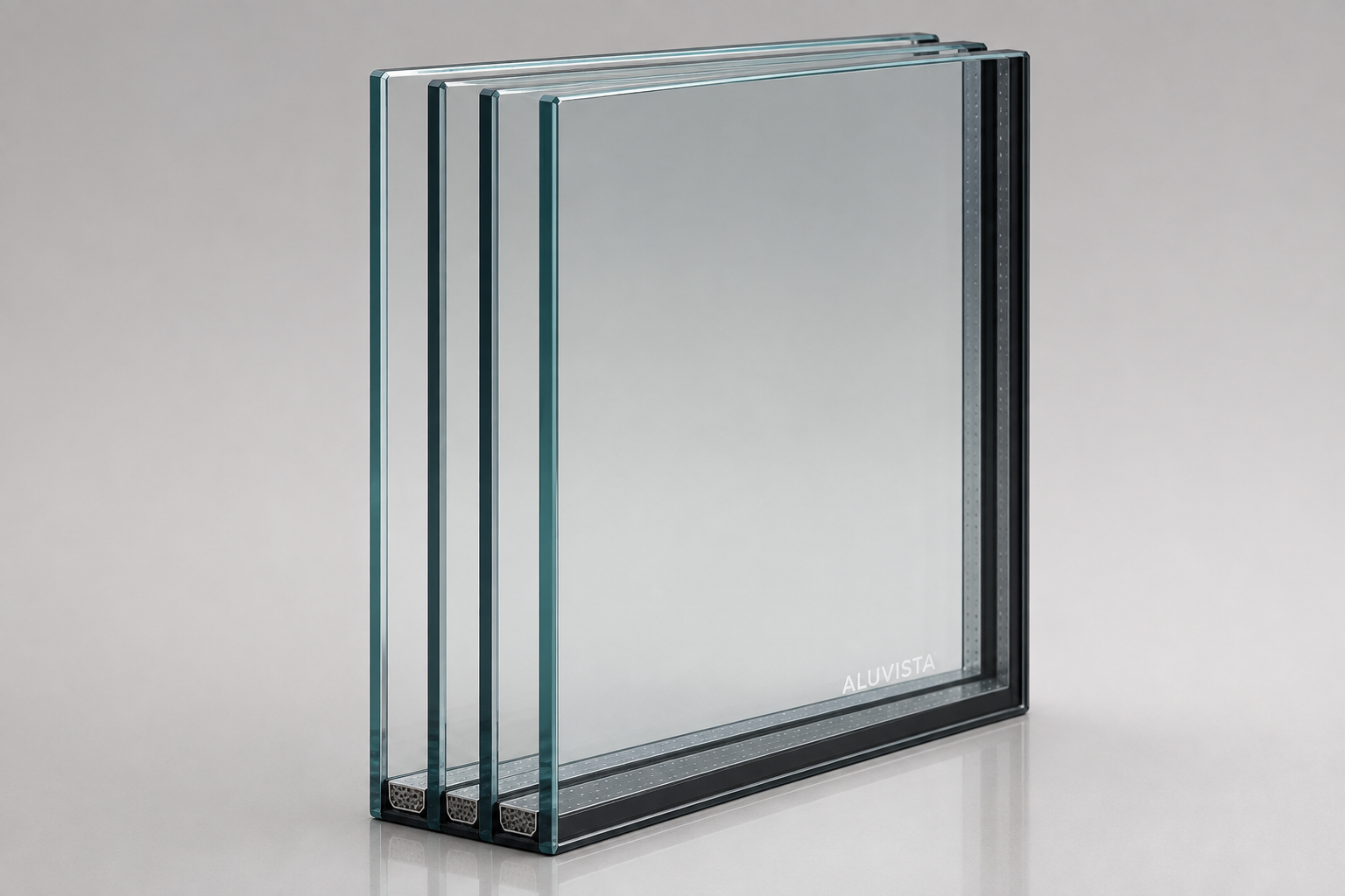 Insulated glass units (IGU). 2