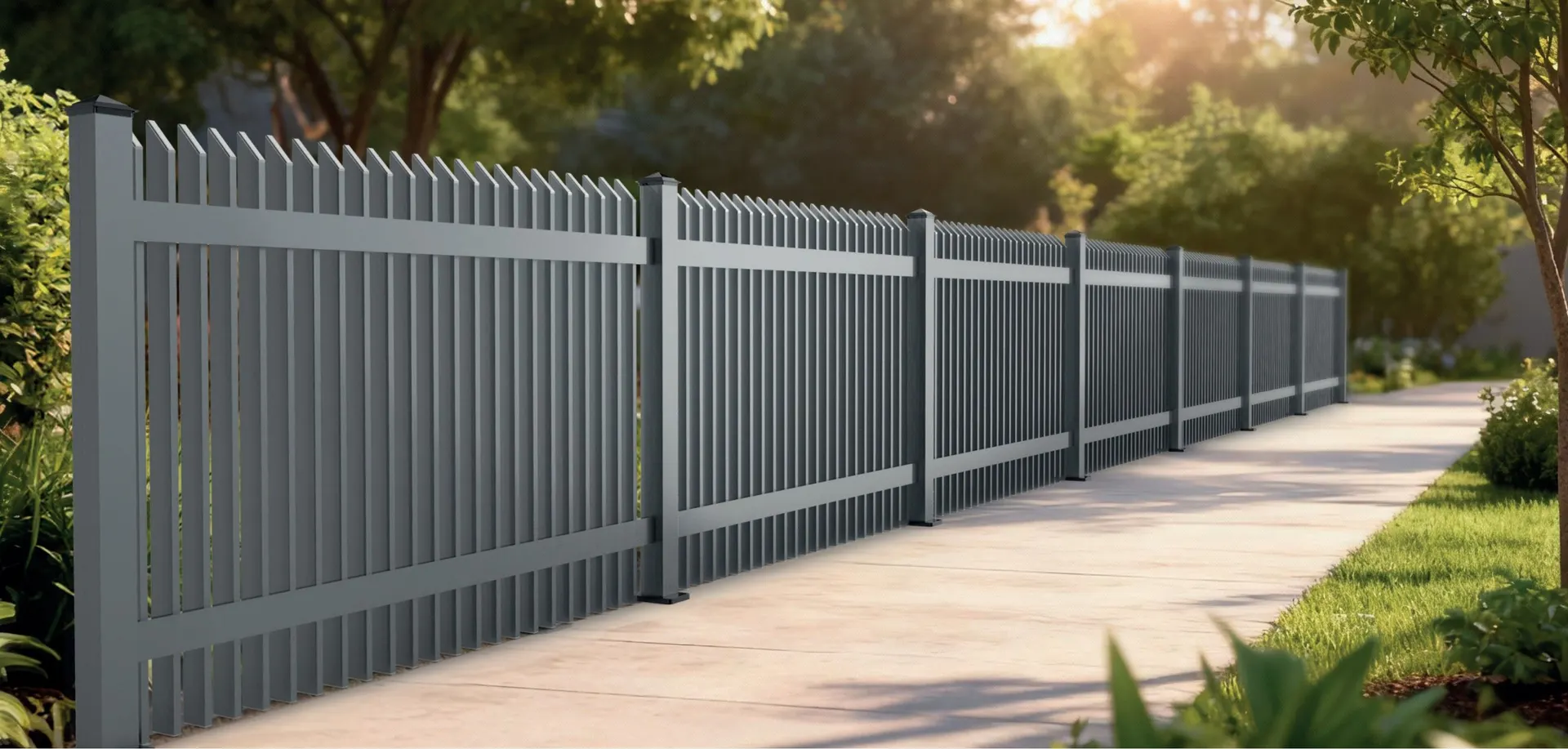 D Line Series — Vertical Picket Fence